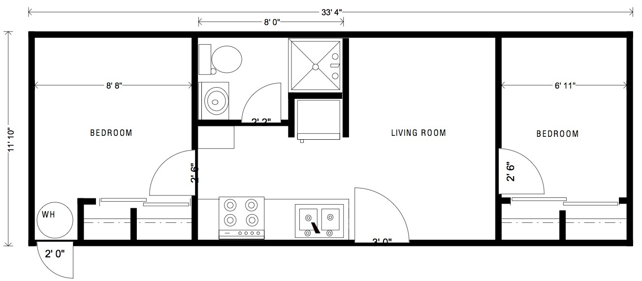 Portable Employee Housing Small Family Home Little