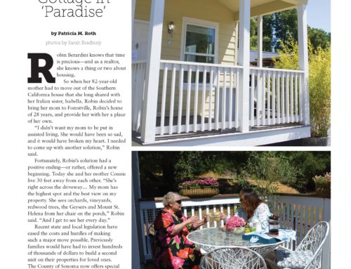 Home Care Stories – Sonoma Discoveries Magazine
